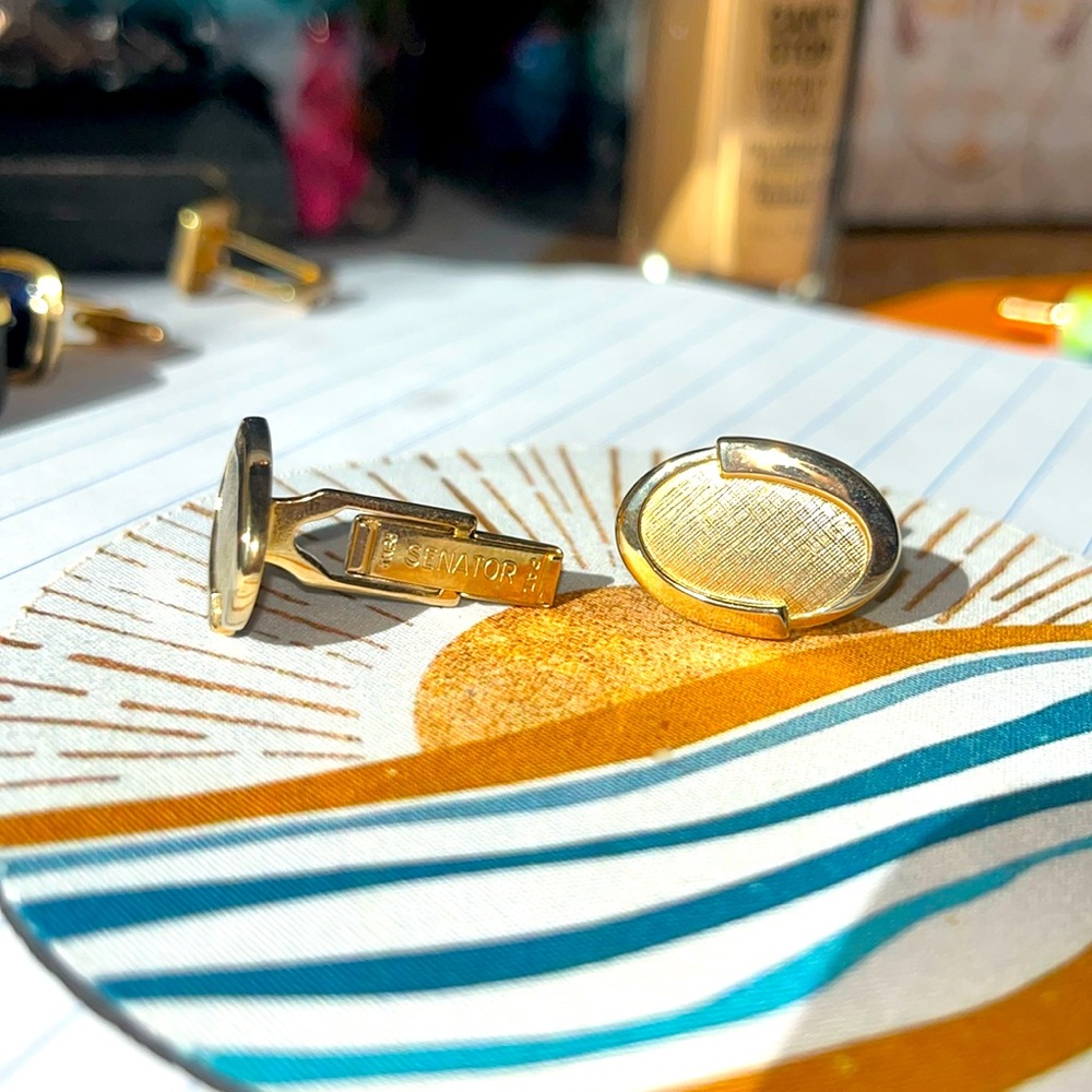 Vintage Senator cuff links